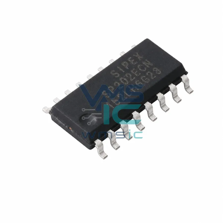 Линейный драйвер/приемник RS-232 SP202ECN-L SOIC-16 Корпус