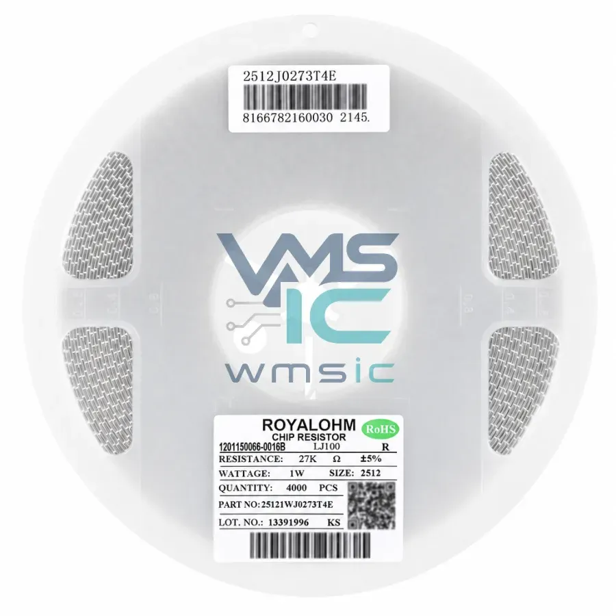 2512 SMD Resistor 27K Ohm 273+/ 5% 1W 25121WJ0273T4E 10PCS 25121WJ0273T4E Package