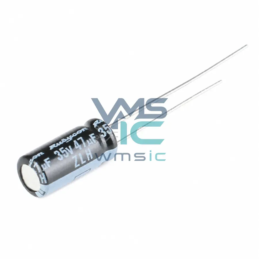 35V 47uF+/ 20% 35ZLH47MEFC5X11 DIP Electrolytic Capacitor 10PCS 35ZLH47MEFC5X11 Package