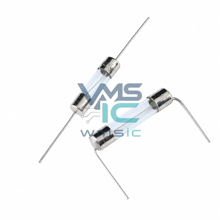 帶引脚 玻璃保险管 保險絲 5*20/6*30mm 1A- 20A 250v 熔断丝/器 封裝