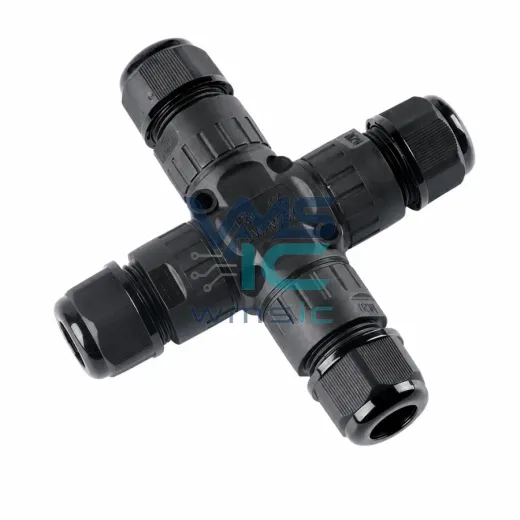 EW-M20X IP68 X-Type 4-Way Waterproof Cable Connector 2-Pin 3-Pin EW-M20X