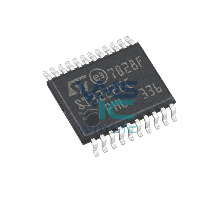 3В интерфейс связи EIA/TIA-232 и V.28/V.24 ST3222ECTR TSSOP-20 Корпус
