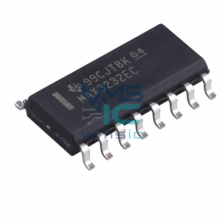 3,3 В ~ 5,5 В Мультиканальный RS-232 Драйвер/Приемник +/- 15 кВ ИЭС ESD MAX3232ECDR SOIC-16 Корпус