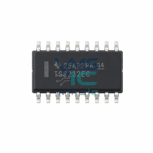 Многоканальный приемопередатчик RS-232 TRS3232ECDR, 3.0В-5.5В, ESD ±15 кВ, SOIC-16