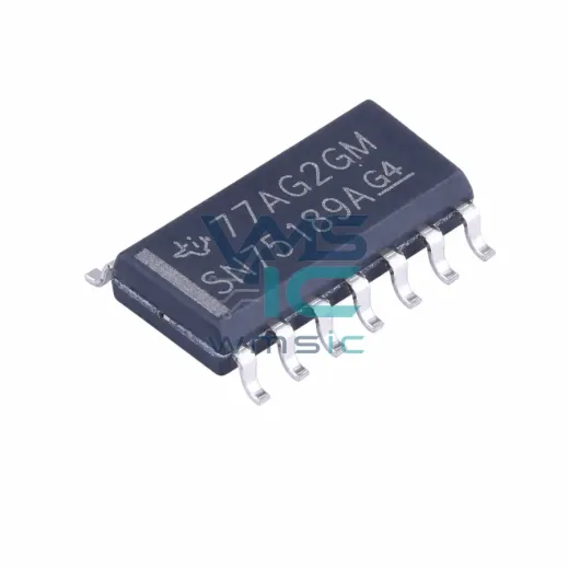 SN75189ADR Четырехканальный линейный приемник интерфейса RS-232, SOIC-14
