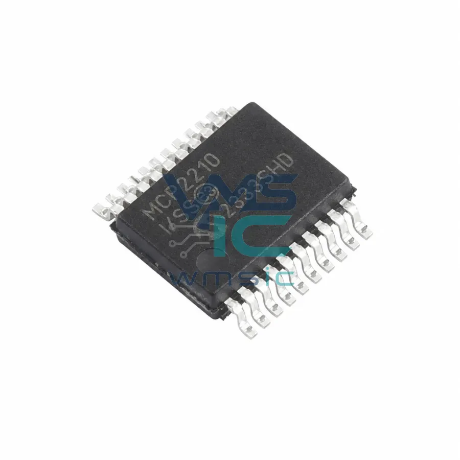 USB到SPI协议转换器带GPIO（主机模式） MCP2210 SSOP-20-208mil 封装