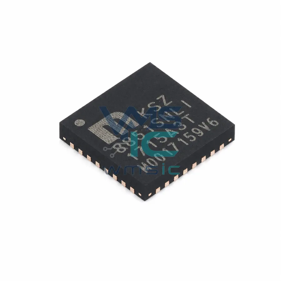 Однопортовый Ethernet-контроллер KSZ8851SNLI-TR с интерфейсом SPI, QFN-32 (5x5) Корпус