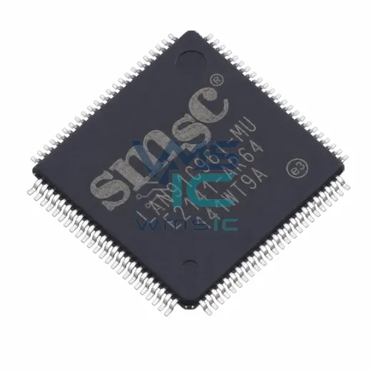 Контроллер Ethernet LAN91C96I-MU полнодуплексный QFP-100(14x14)