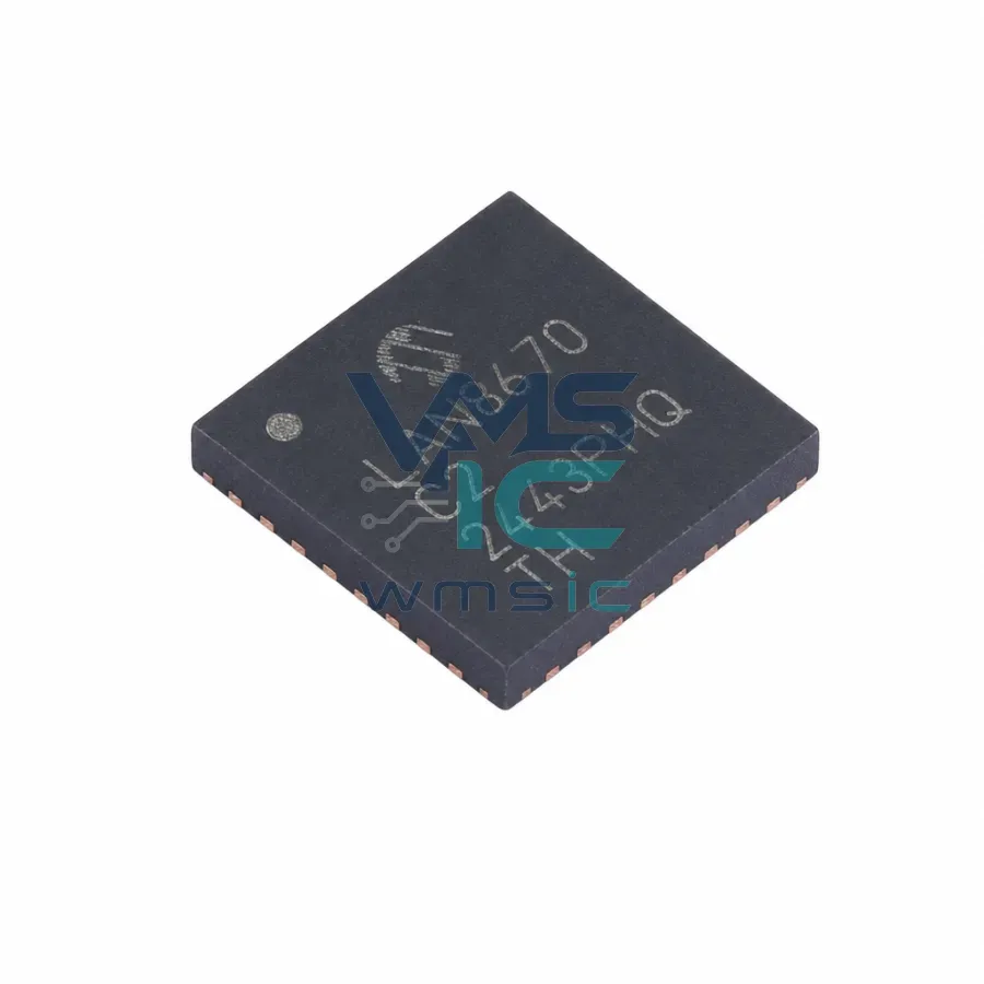 Трансивер Ethernet PHY 10BASE-T1S LAN8670C2-E/LMX, VQFN-32-EP(5x5) Корпус