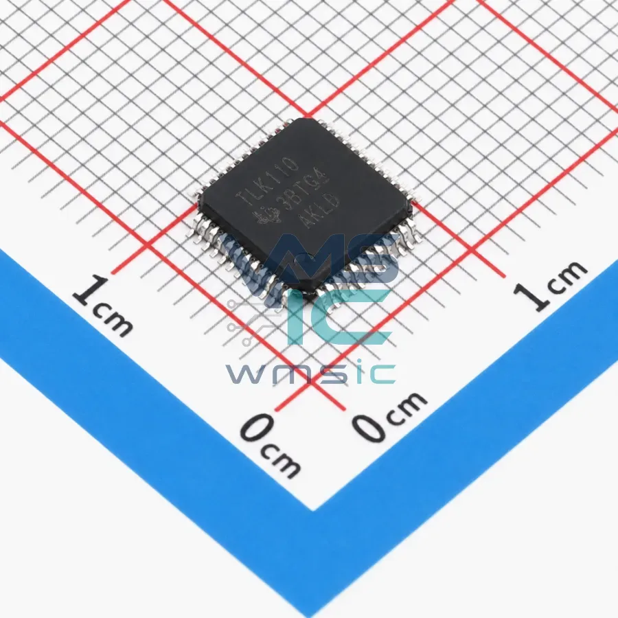Электронный компонент Industrial Temperature 10/100Mbps Ethernet PHY Transceiver TLK110PTR LQFP-48(7x7) Корпус