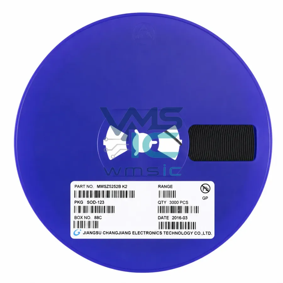 Стабилитрон MMSZ5252B SOD-123, 24 В, 0.35 Вт, 20 шт. Корпус
