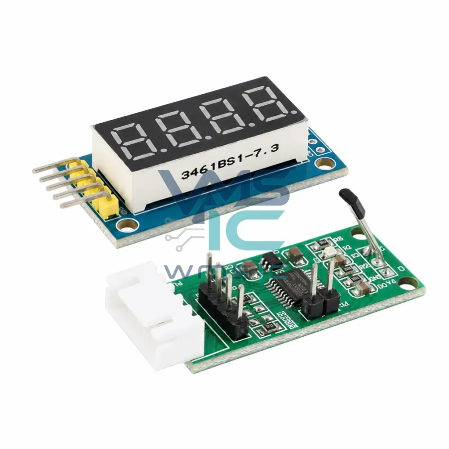 Модуль датчика Холла с цифровым дисплеем, поддержка Modbus/AT Корпус
