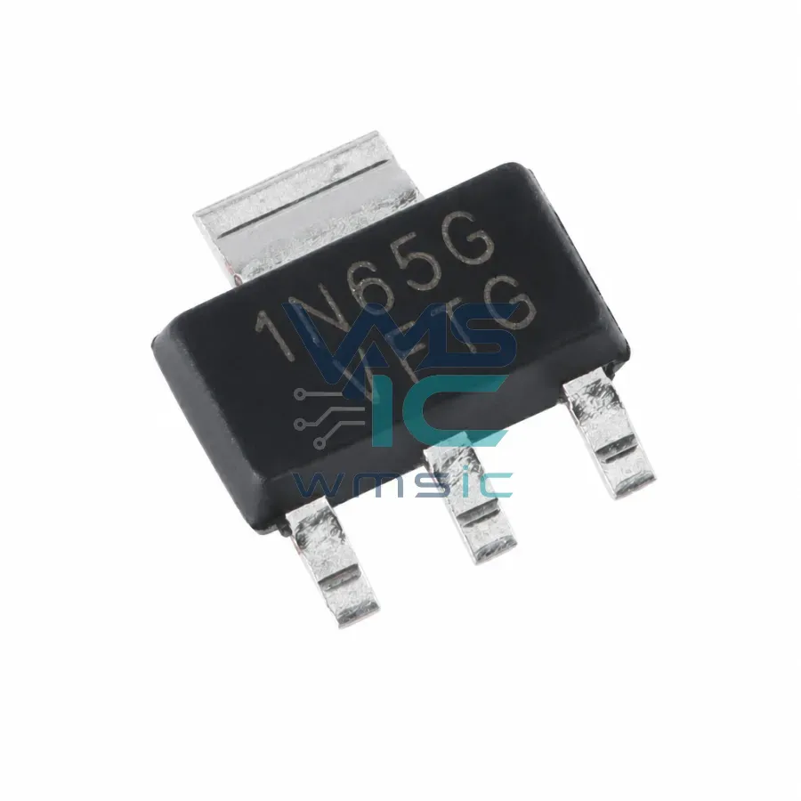 Транзистор 1N65G N-канальный MOSFET 650В 1А SOT-223 Корпус