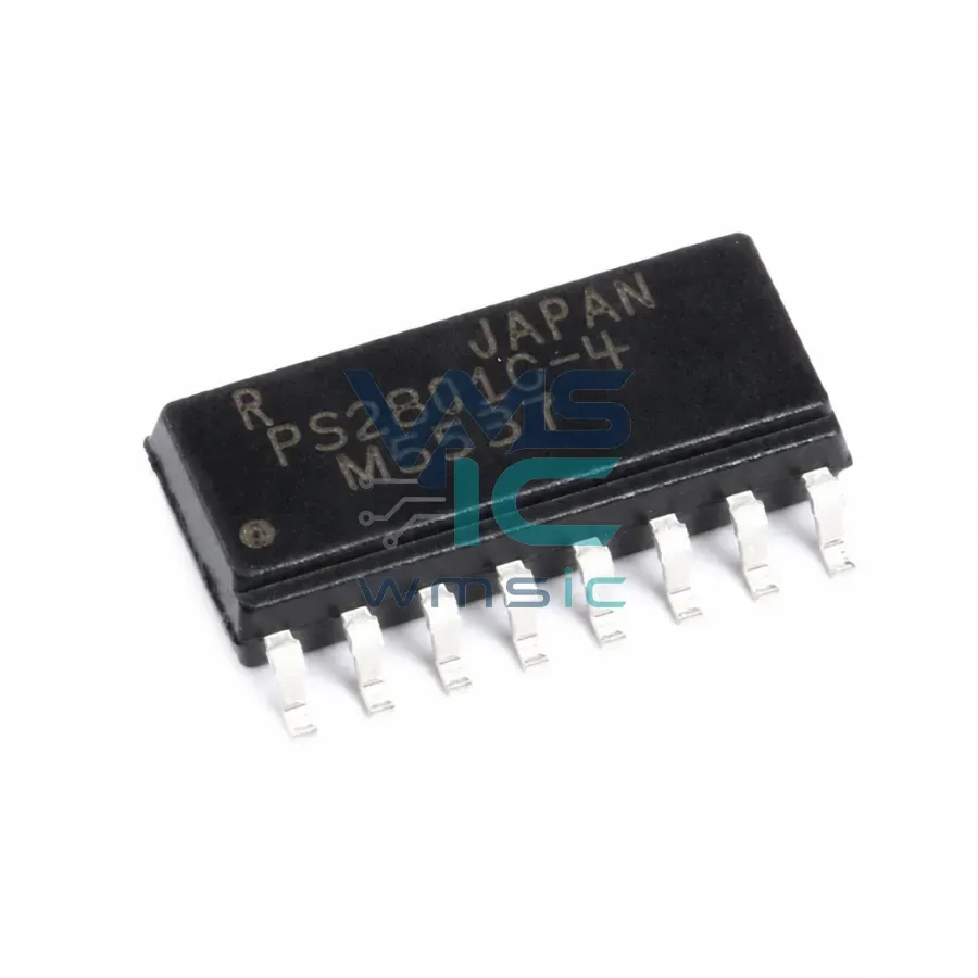 PS2801-4-F3-A SOP-16 Quad Channel Phototransistor Output Optoisolator Package