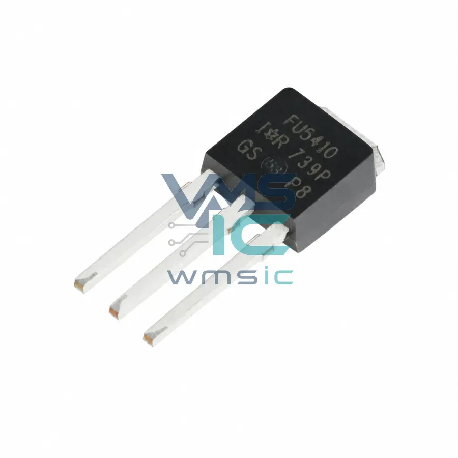 Транзистор MOSFET IRFU5410PBF, P-канал, -100В, -13А, TO-251 Корпус