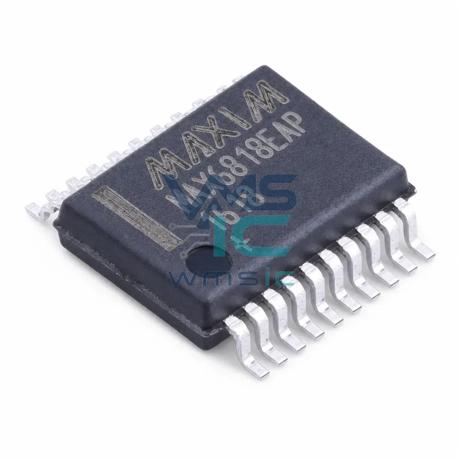Окталевый CMOS переключатель или выключатель MAX6818EAP MAX6818EAP+ SSOP-20-208mil Корпус