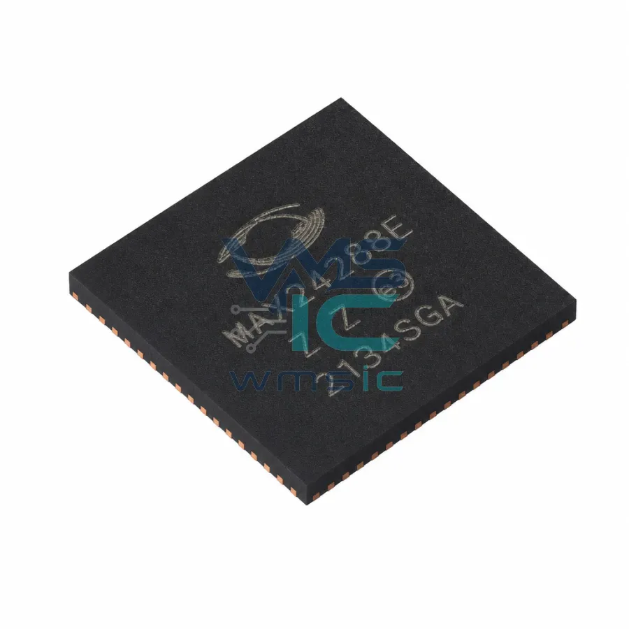 IEEE 1588 数据包時間戳和時钟及1Gbps並行到串行MII轉换器 MAX24288ETK2 QFN-68-EP(8x8) 封裝