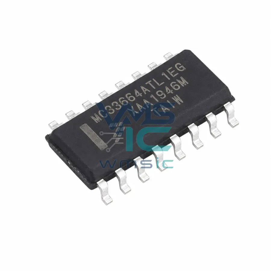 Трансивер изолированной сети MC33664ATL1EGR2, SO-16 Корпус