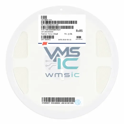 原装正品0603贴片高频电感 33nH ±5% 300mA VHF160808H33NJT 33NH