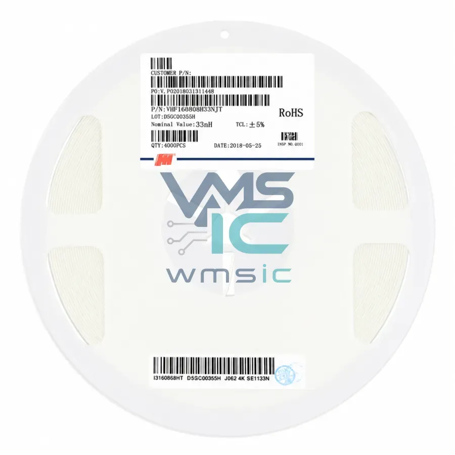 0603 SMD High Frequency Inductor 33nH+/ 5% 300mA VHF160808H33NJT 33NH Package