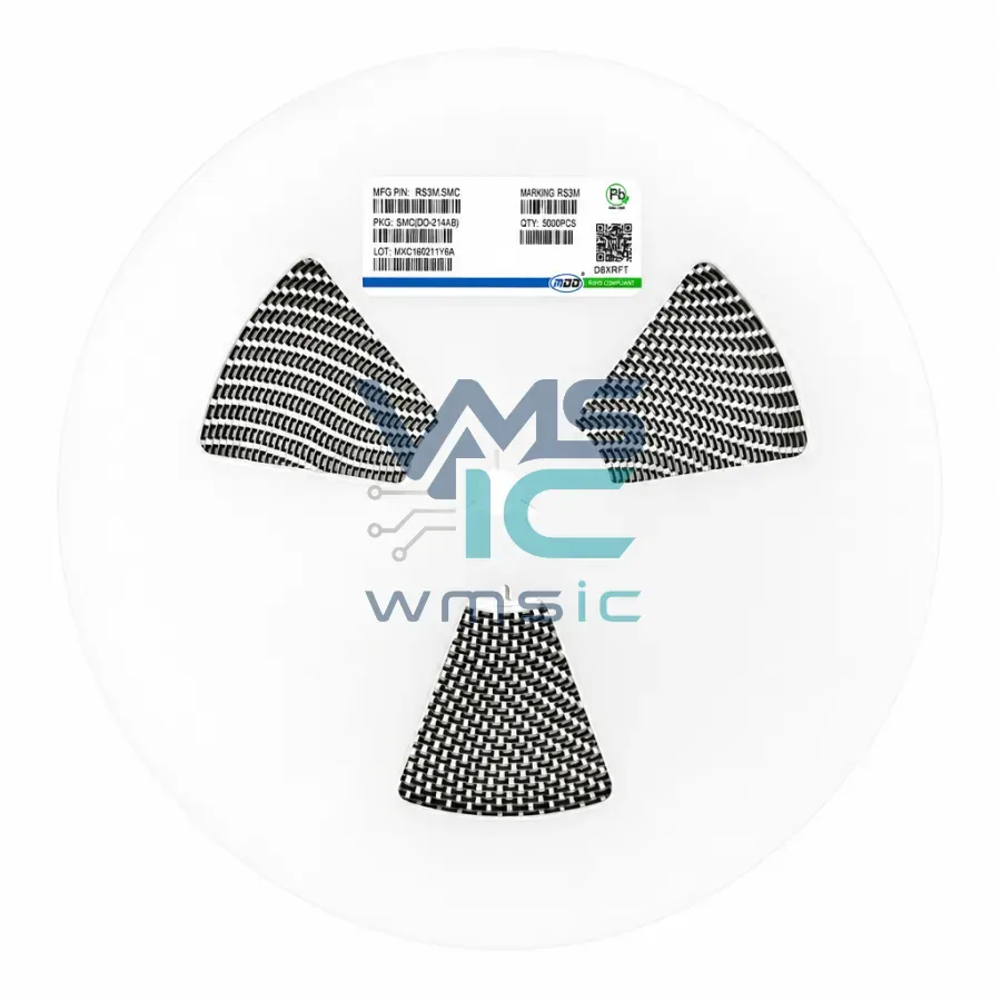 Быстрый диод RS3M 1000V 3A SMD SMC (DO-214AB) Корпус