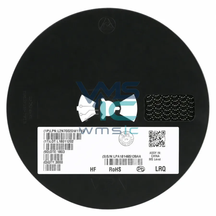 原装正品 L2N7002DW1T1G SOT-363 60V/115mA 贴片MOSFET管 10只 L2N7002DW1T1G 封裝
