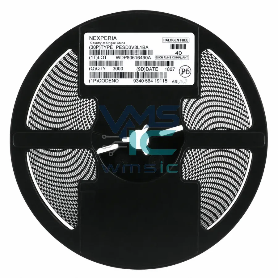 ESD-диоды PESD3V3L1BA SMD, 3.3В, SOD-323, 5 штук Корпус