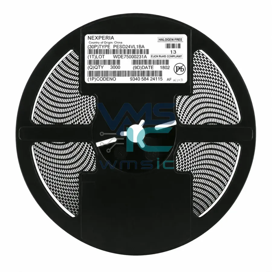 ESD-диод PESD24VL1BA, SOD-323, 24 В, SMD, 5 шт. Корпус