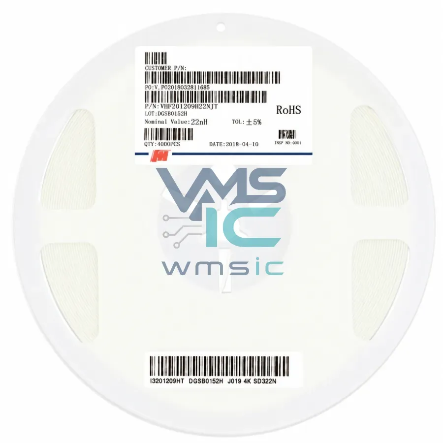 VHF201209H22NJT 0805 High Frequency SMD Inductor 22nH 5% 300mA 22NH Package