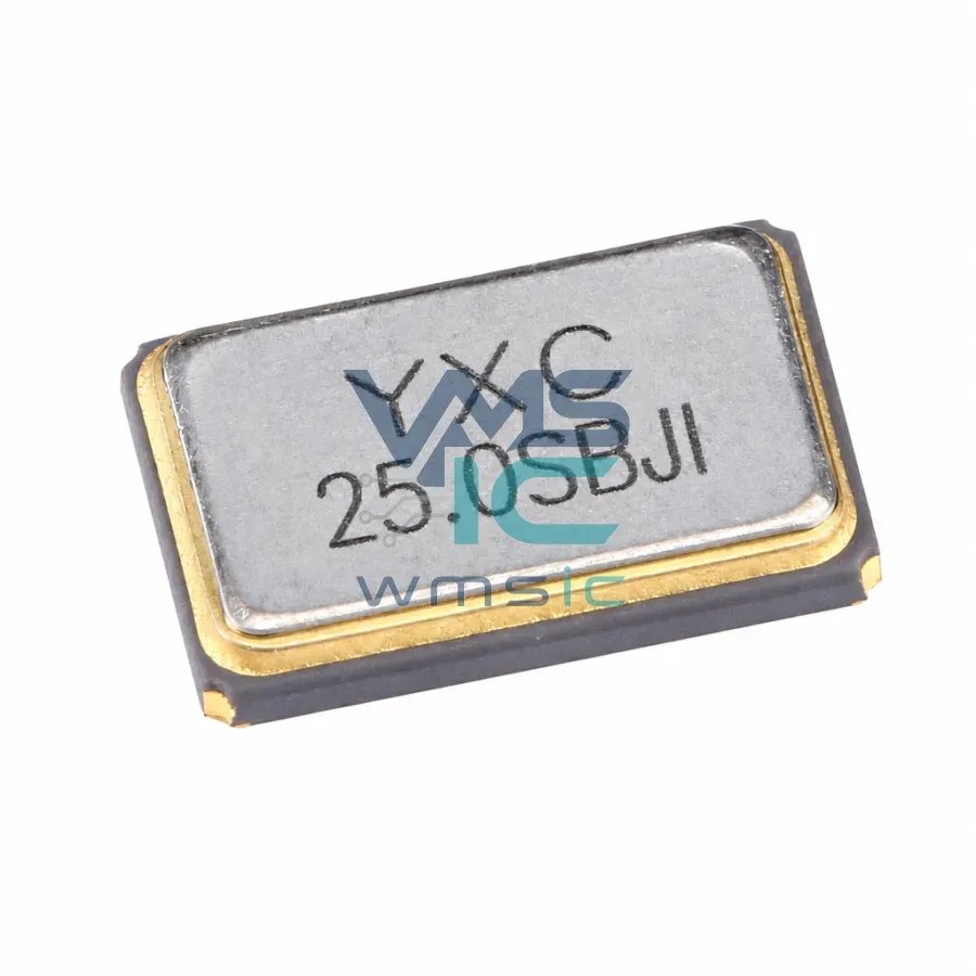 YSX531SL 5032 SMD Passive Crystal Oscillator 25MHz 10ppm 20pF 4-Pin YSX531SL Package