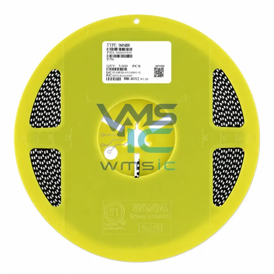 Переключающий диод 1N4148W SOD-123 75В 150мА, 20 шт. Корпус