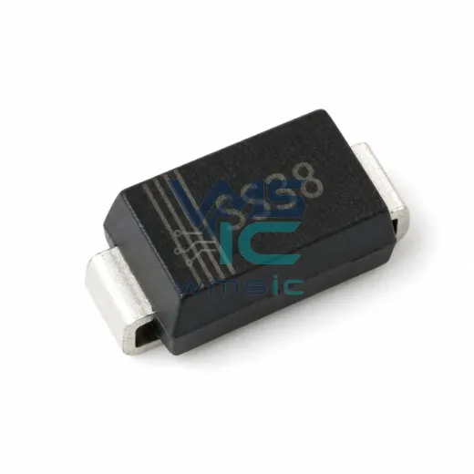 Диод Шоттки SS38 SMA (DO-214AC), 80В 3А, SMD, 10 шт.