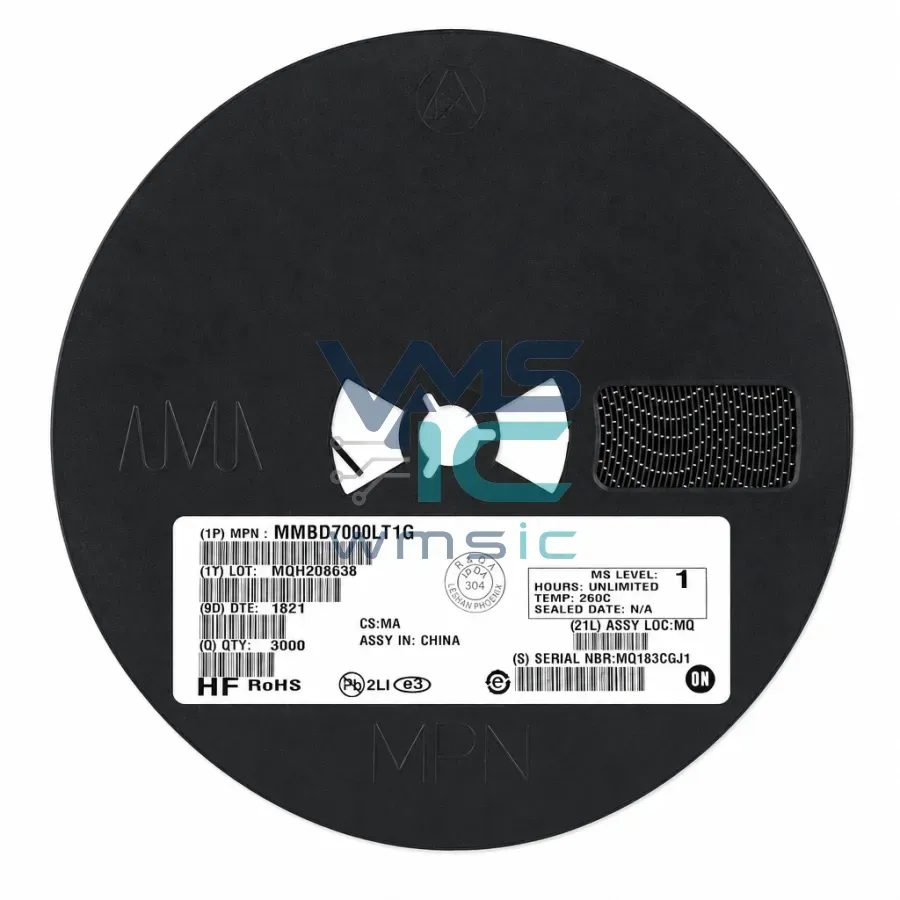 Диод переключающий MMBD7000LT1G (M5C) SOT-23 100В 200мА, 10 шт. Корпус