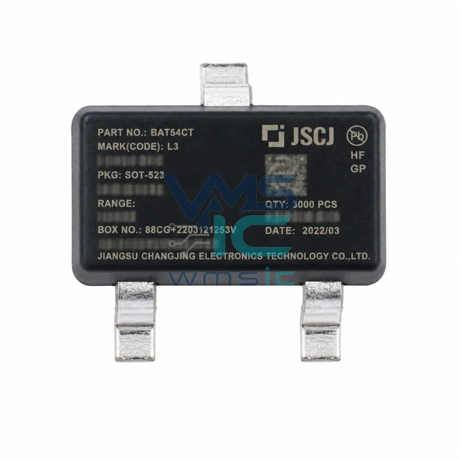 Диод Шоттки BAT54CT (SOT-523) 30V 200mA (20 шт.) Корпус