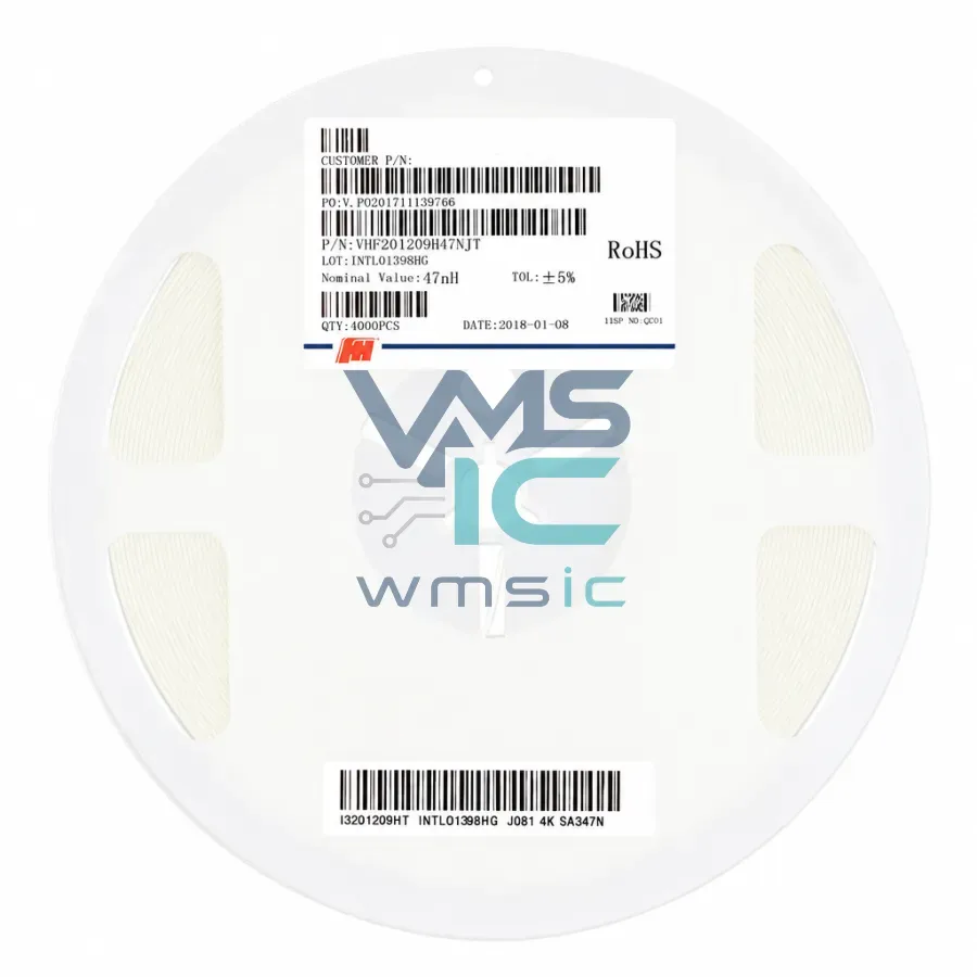 VHF201209H47NJT 0805 High Frequency SMD Inductor 47nH+/ 5% 300mA 47NH Package