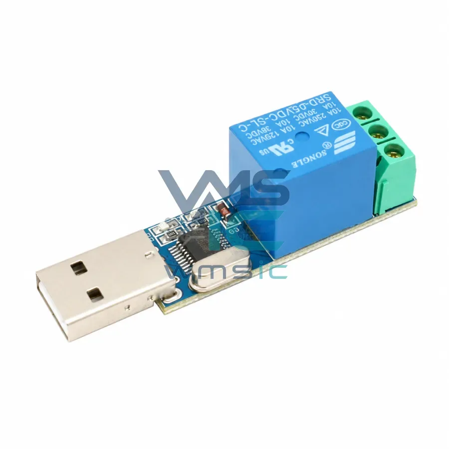USB-модуль реле с последовательным управлением и защитой Корпус