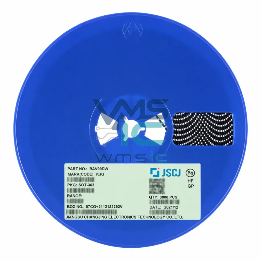 Переключающий диод BAV99DW 75В 150мА 4нс SOT-363, 10 шт. Корпус