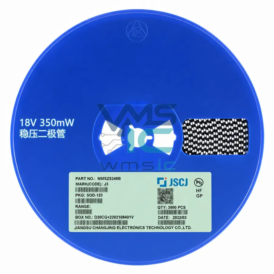 Стабилитрон MMSZ5248B SOD-123 18В 350мВт (20 шт.) Корпус