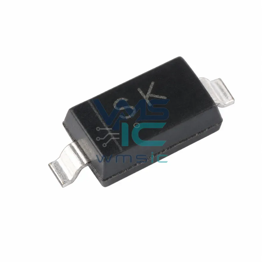 Диод Шоттки B5818W (SK), 30В, 1А, SOD-123, SMD (10 шт.) Корпус