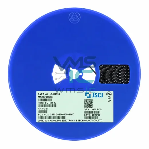 Транзистор MOSFET CJK2333, 12В, 6А, SOT-23-3L (5 штук)