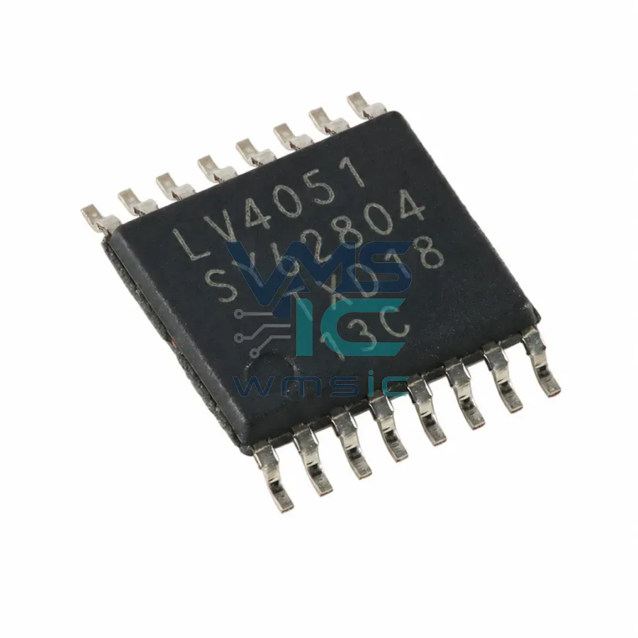 74LV4051PW TSSOP-16 8-Channel Analog Multiplexer/Demultiplexer 74LV4051PW Package