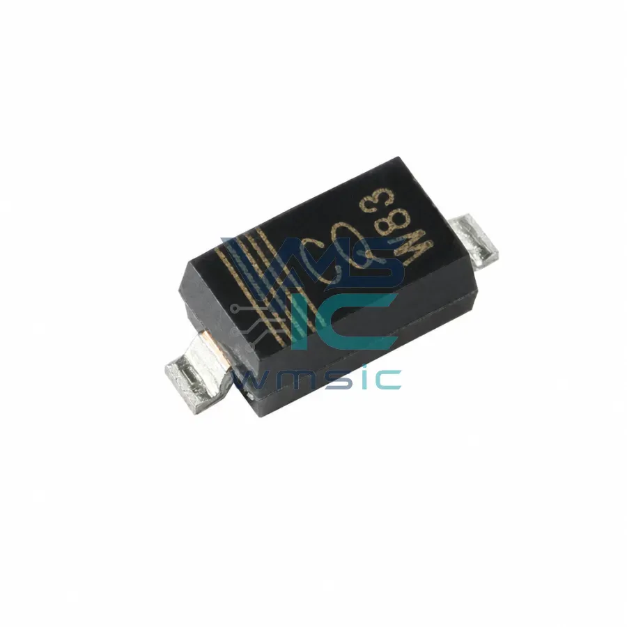 Стабилитрон BZT52-C22X SOD-123, 22В Корпус