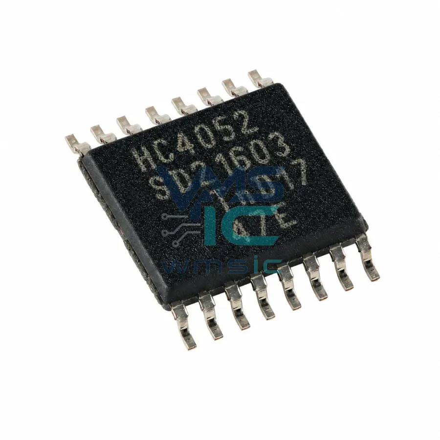 74HC4052PW-Q100 TSSOP-16 Dual 4-Channel Analog Multiplexer Package