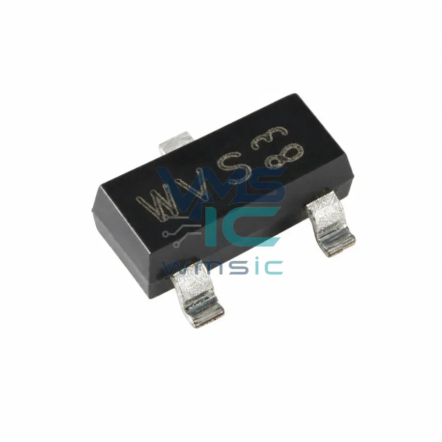 MOSFET транзистор BSS84AKVL P-канальный, 50 В, 180 мА, SOT-23-3 Корпус