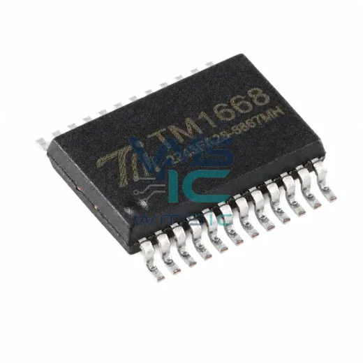 Контроллер светодиодного драйвера TM1668 со сканированием кнопок, SSOP-24