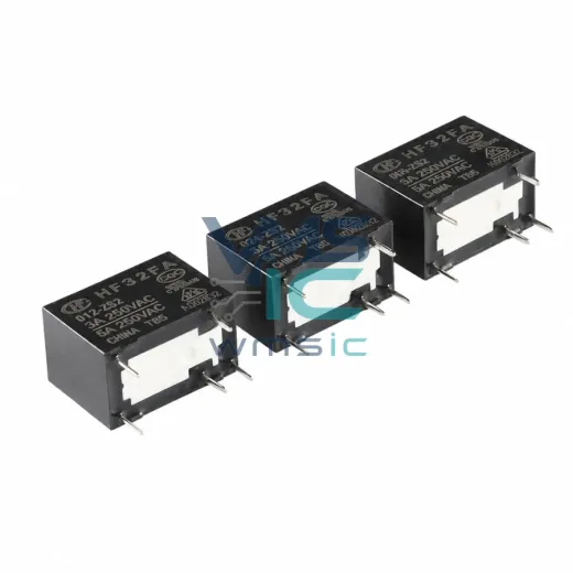 HF32FA/005/012/024-ZS2 5V/12V/24V 5-Pin Changeover Relay Type 2 Pin HF32FA HF32