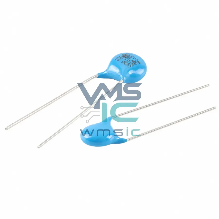 Y2-AC250V-F-222M P=7.5 Y电容 安规陶瓷电容 2.2nF±20% 250V Y2-AC250V-F-222M 封裝