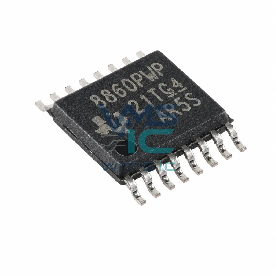 Драйвер двигателя DRV8860PWPR, 8-канальный, HTSSOP-16 Корпус