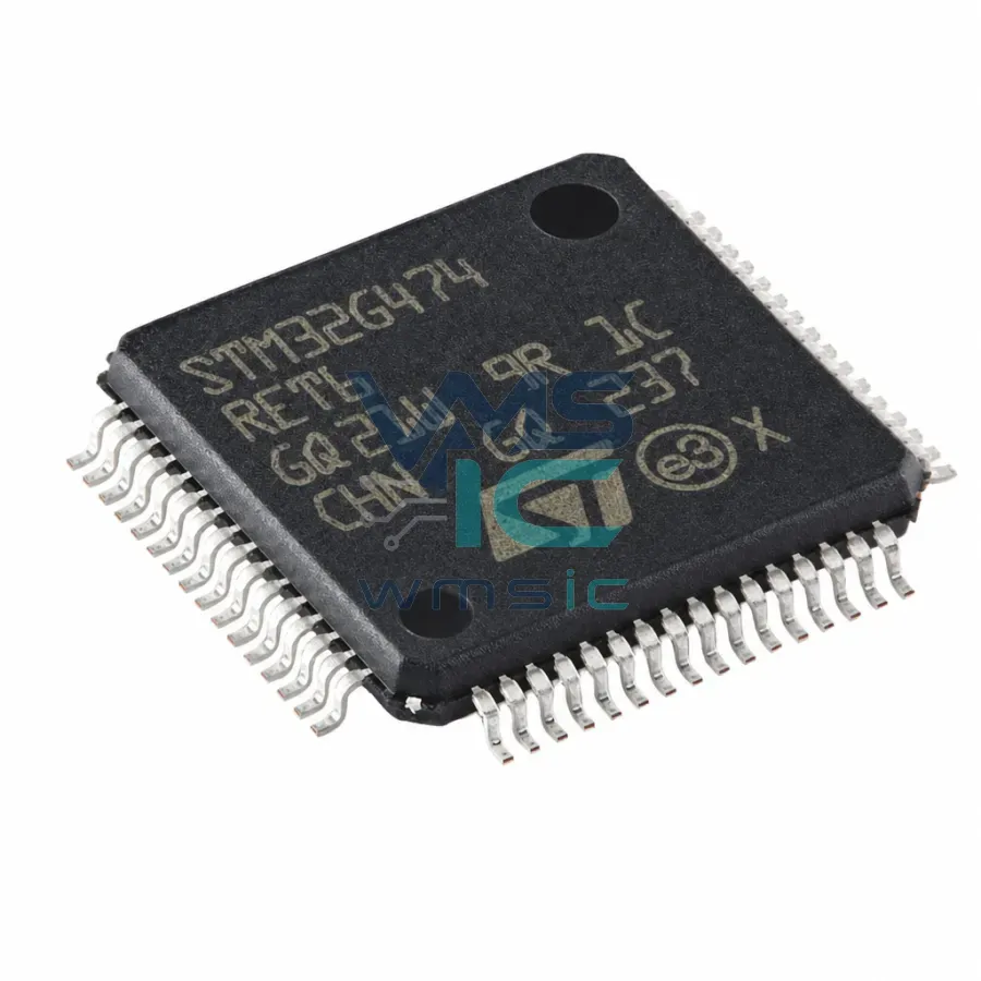 Микроконтроллер STM32G474RET6, ARM Cortex-M4, 32-бит, LQFP-64 Корпус
