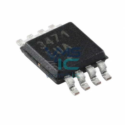 原装 MAX3471EUA+T UMAX-8 RS-485/RS-422 半双工 差分收發器晶片 MAX3471EUA MAX3471